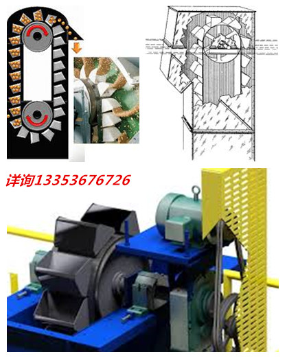 斗式提升機物料運轉軌跡